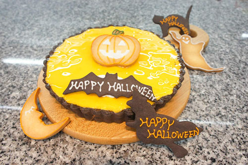 HAPPY Halloween! かぼちゃのチーズタルト